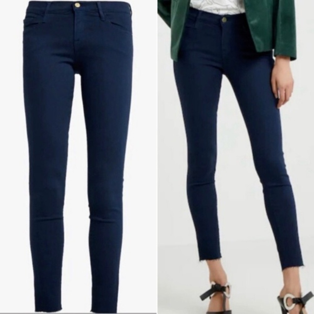 FRAME Denim “Le High Rise Skinny” Jean
